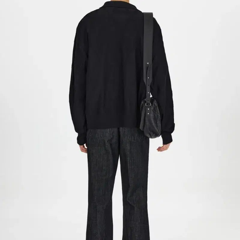 [BUNJANG] Youth Flare Denim Pants Washed Black / youth 유스 플레어 데님 팬츠 워시드 블랙