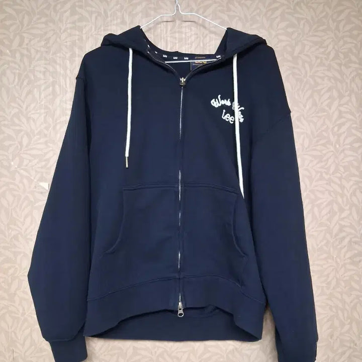 [BUNJANG] Lee Navy Work Hooded Zip-Up (Size S) / Lee 리 워크 후드 집업 네이비((S)