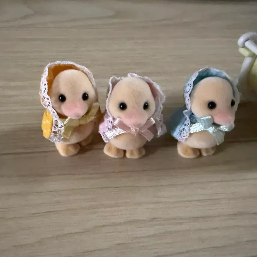 [BUNJANG] Sylvanian Families Duck Triplets Set (Discontinued, Opened) / (단순개봉) 단종된 실바니안 오리 세쌍둥이 풀셋 판매