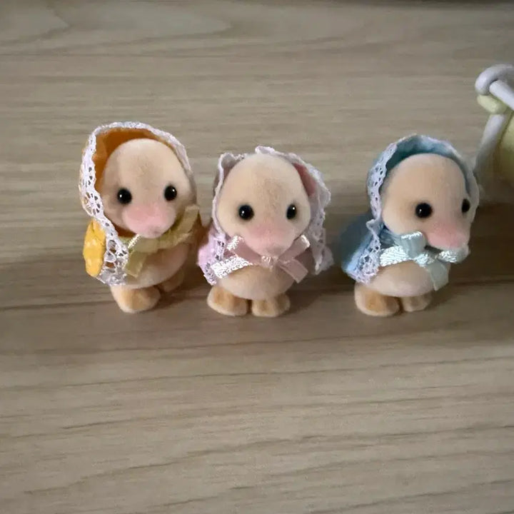 [BUNJANG] Sylvanian Families Duck Triplets Set (Discontinued, Opened) / (단순개봉) 단종된 실바니안 오리 세쌍둥이 풀셋 판매