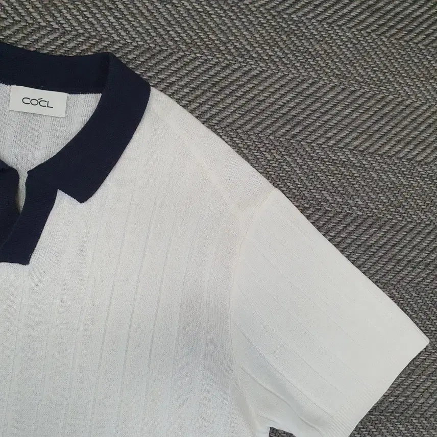 [BUNJANG] Custom Accolock Short-Sleeve Knit Polo Shirt (Men&