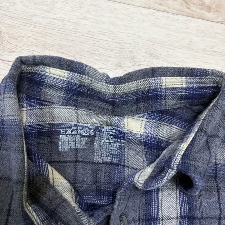 [BUNJANG] Muji Flannel Check Shirt XL / (XL) 무인양품 플란넬 체크 셔츠