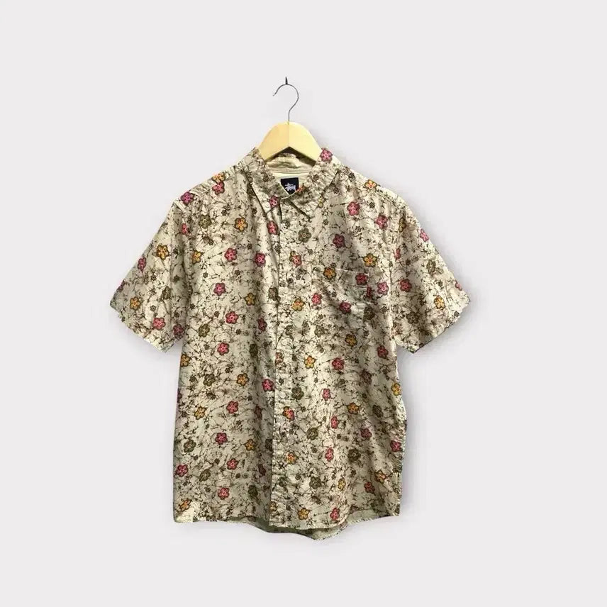 [BUNJANG] Stussy Floral Shirt M / 스투시 Stussy 플로럴 Shirt 남방 M