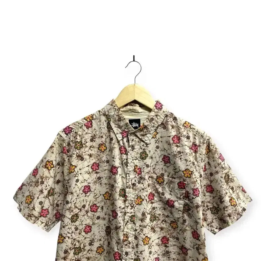 [BUNJANG] Stussy Floral Shirt M / 스투시 Stussy 플로럴 Shirt 남방 M