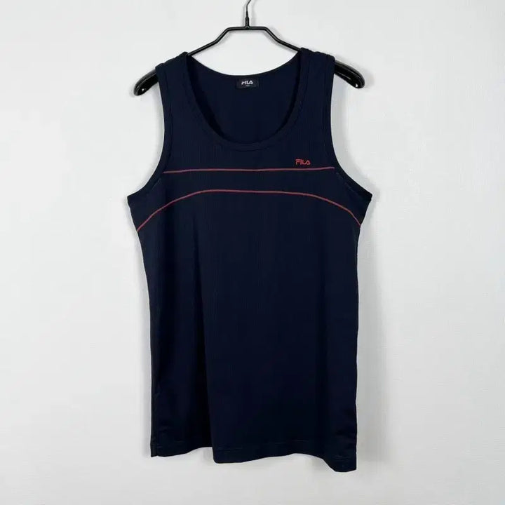 [BUNJANG] Fila Sleeveless T-Shirt Navy Men&