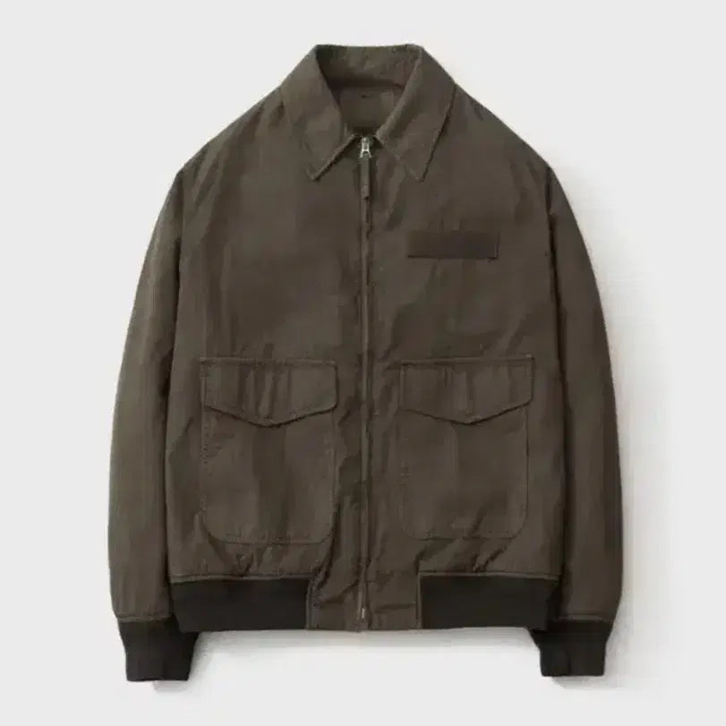 [BUNJANG] Pottery CWU Corduroy Blouson Jacket Brown Size 1 / 포터리 CWU 블루종 자켓 브라운 1사이즈
