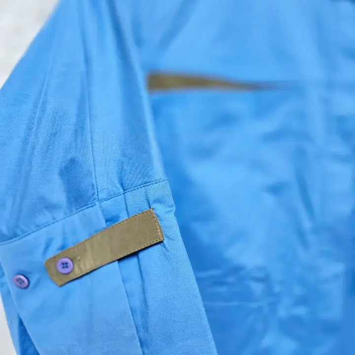 [BUNJANG] SJSJ Boxy Shirt Cobalt Blue Cotton Blend / 한섬)SJSJ 박시 셔츠