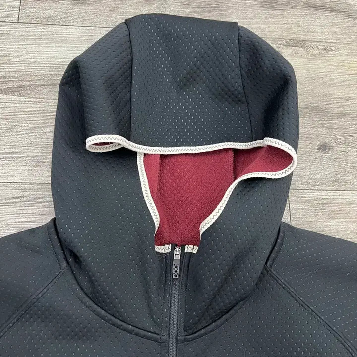 [BUNJANG] Gyakusou Black Hooded Zip-Up Jacket / 갸쿠소우 GYAKUSOU 블랙 후드 집업 자켓
