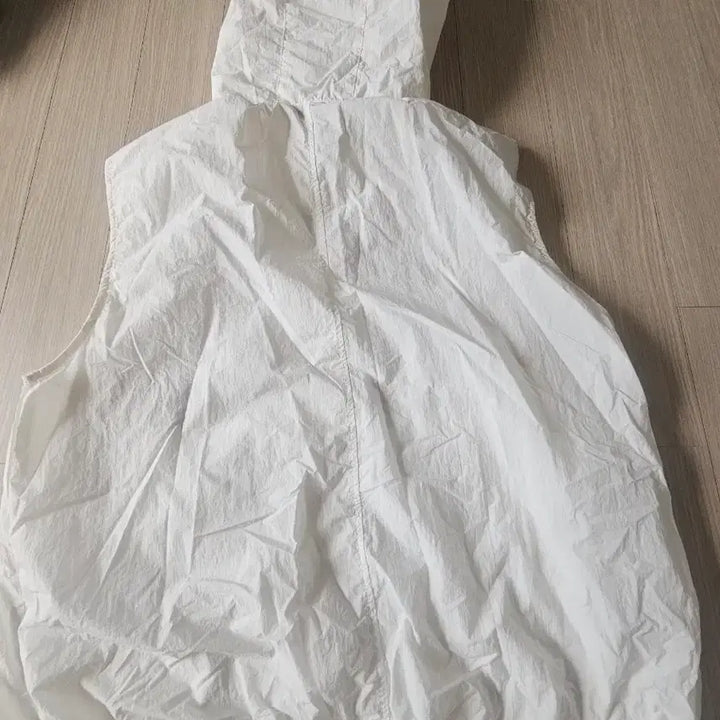 [BUNJANG] 8seconds White Hooded Anorak / 에잇세컨즈화이트 후드 아노락