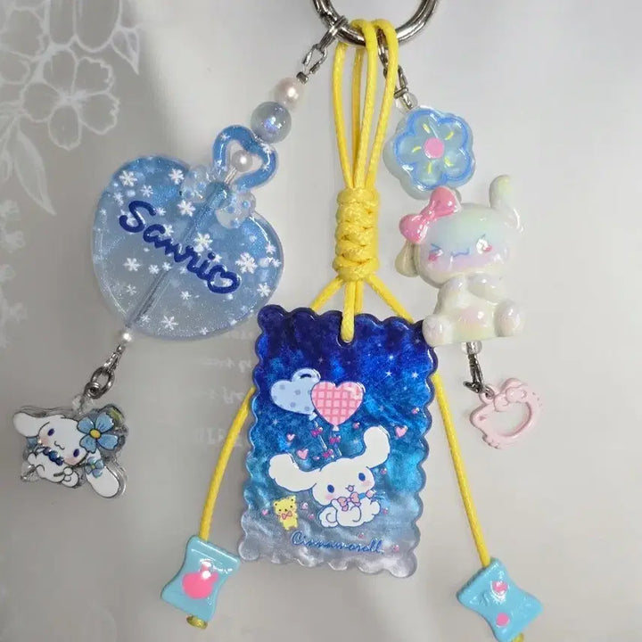 [BUNJANG] Handmade Sanrio Acrylic Keychain / 핸드메이드 키링 산리오