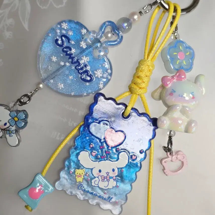 [BUNJANG] Handmade Sanrio Acrylic Keychain / 핸드메이드 키링 산리오