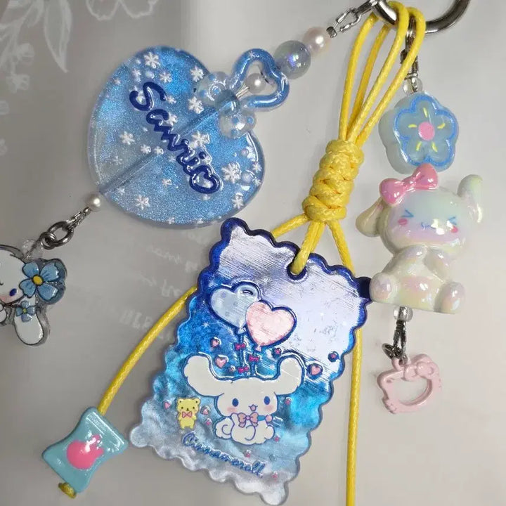 [BUNJANG] Handmade Sanrio Acrylic Keychain / 핸드메이드 키링 산리오
