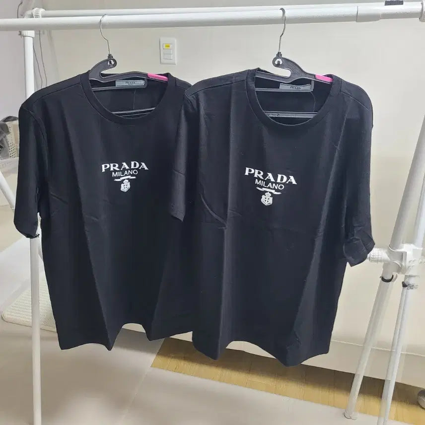 [BUNJANG] Prada Cotton T-Shirt Unisex / 프라다반팔티면원단남여가능새상품택있음