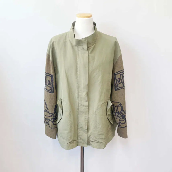 [BUNJANG] Benetton 2021 Field Jacket Size 55 Jeansense / 베네통 2021 야상자켓 55 진스센스