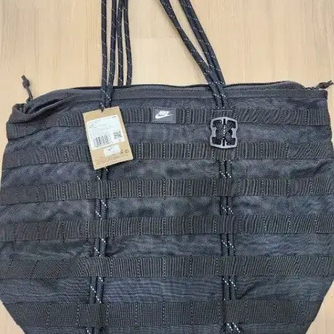 [BUNJANG] Nike RPM Webbing Detail Tote Bag Black / 나이키 Rpm 웨빙 디테일 토트백