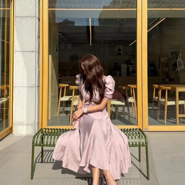 [BUNJANG] Fayewoo Esther Pleated Dress / 페이우 에스더 플리츠 원피스