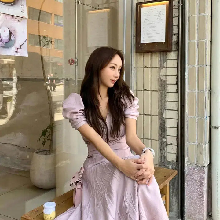 [BUNJANG] Fayewoo Esther Pleated Dress / 페이우 에스더 플리츠 원피스