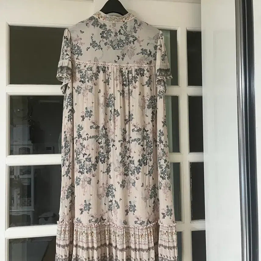 [BUNJANG] Thursday Island Pleated Chiffon Dress / 써스데이 Island 플리츠 쉬폰 원피스 55-66