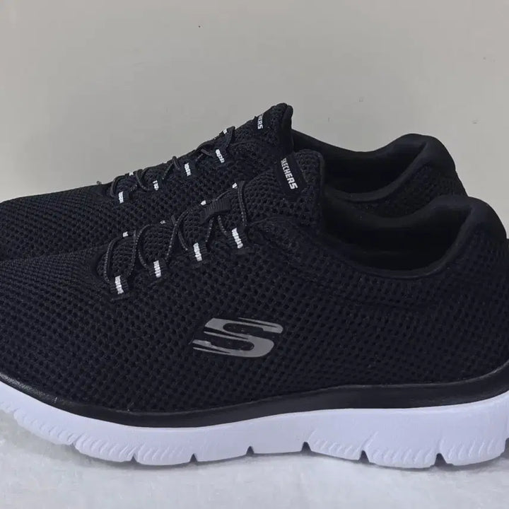 [BUNJANG] Skechers Summit Low Slip-On Black/White / [245] 스케쳐스 써밋 로우 슬립온 블랙화이트ㅡ단종매물,최저가