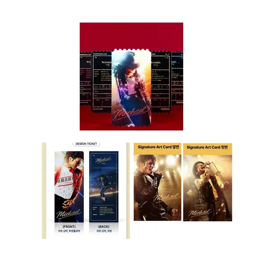 [BUNJANG] Michael Original Ticket, TTT, Art Card, Poster Set / [마이클] 오리지널티켓/TTT/아트카드/포스터