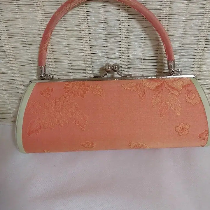 [BUNJANG] Floral Jacquard Clutch Bag for Hanbok / 한복 가방 꽃무늬 자가드 클러치 백