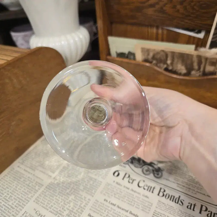[BUNJANG] Vintage Glass Candle Holder / 빈티지 글라스 촛대