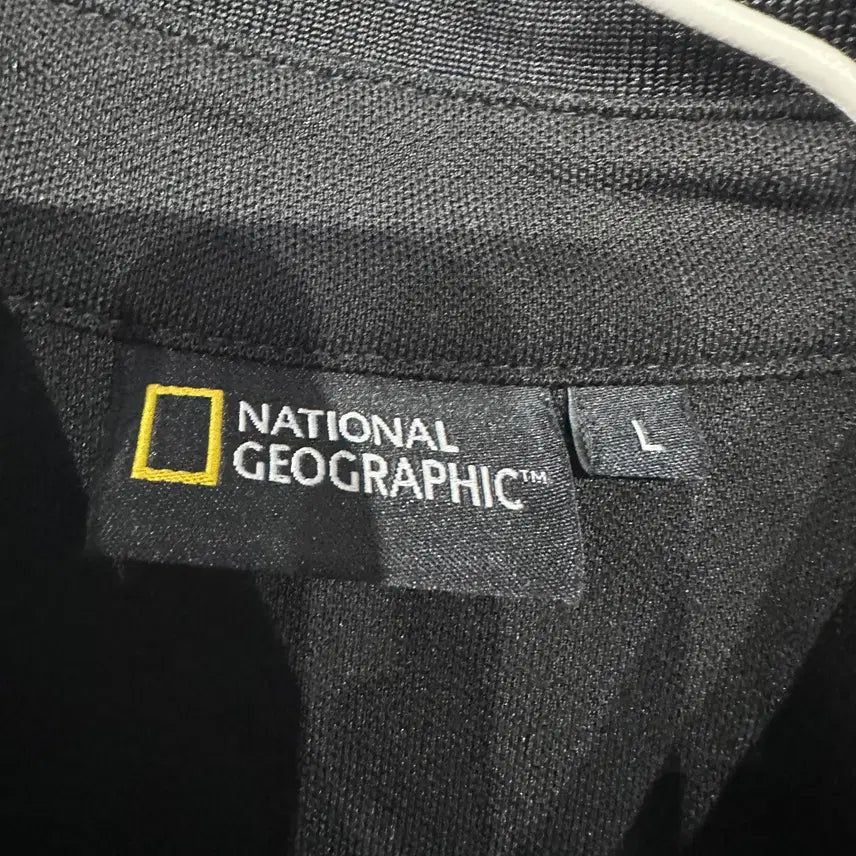 [BUNJANG] National Geographic Collar T-shirt L / 내셔널지오그래픽 반팔카라티 L