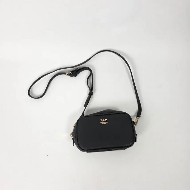 [BUNJANG] LAP Black Mini Square Crossbody Bag / LAP 랩 블랙 미니 사각 크로스백 0511
