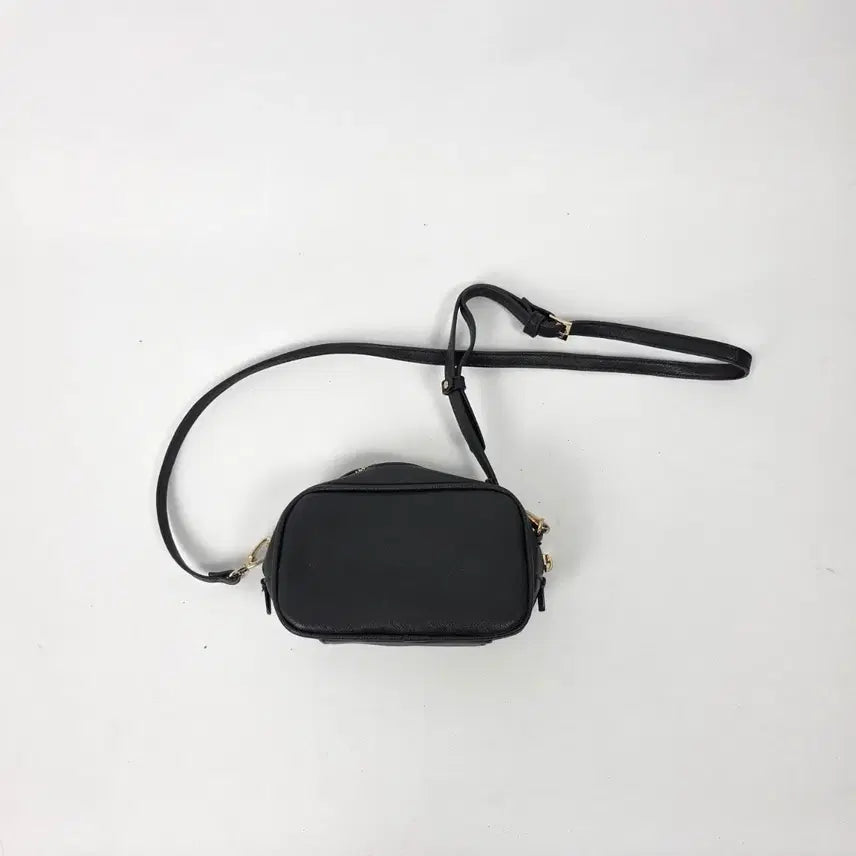 [BUNJANG] LAP Black Mini Square Crossbody Bag / LAP 랩 블랙 미니 사각 크로스백 0511