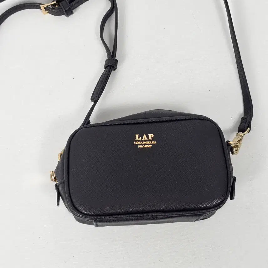 [BUNJANG] LAP Black Mini Square Crossbody Bag / LAP 랩 블랙 미니 사각 크로스백 0511