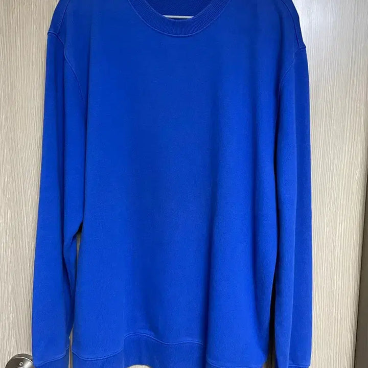 [BUNJANG] Musinsa Standard Sweatshirt Blue / 무신사 스탠다드 스웨트셔츠 블루
