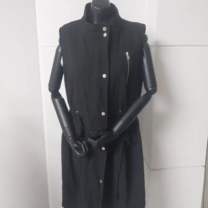 [BUNJANG] Black Long Vest Style Women&