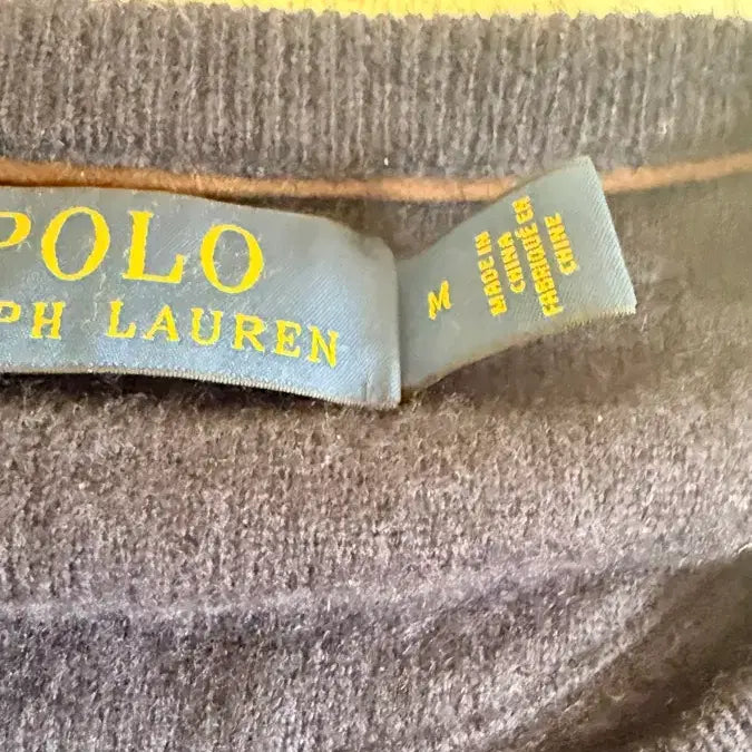 [BUNJANG] Polo Ralph Lauren Navy Wool Knit M / 폴로 랄프로렌 네이비 울니트 M
