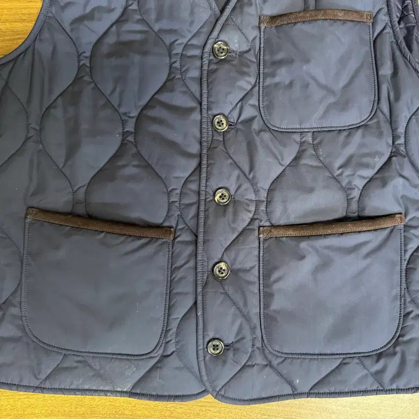 [BUNJANG] Polo Ralph Lauren Quilted Vest Navy M / 폴로 퀼팅 베스트 네이비 M