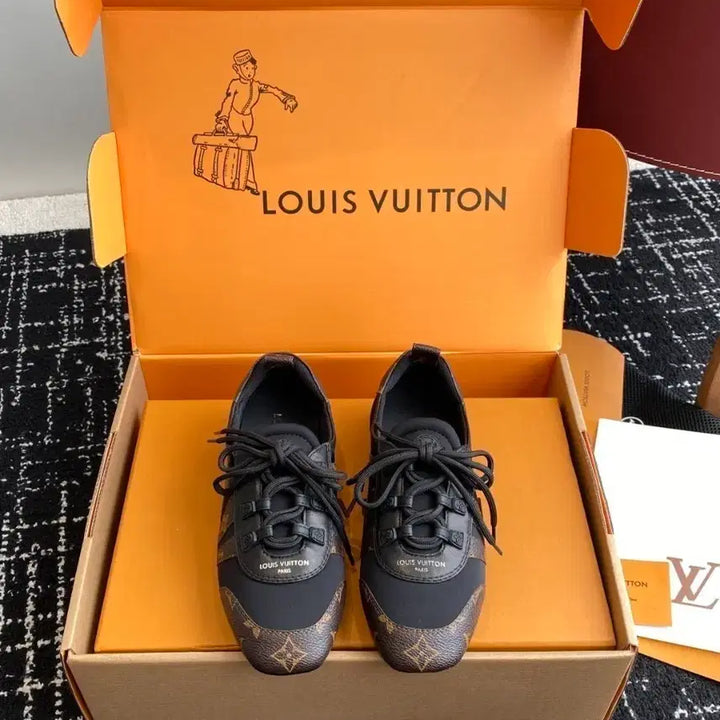 [BUNJANG] Louis Vuitton Sneakeriina Ballet Flat Sneakers / 루이비통 스니커리나 시리즈 운동화