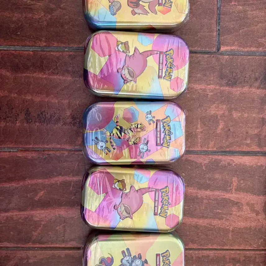 [BUNJANG] Pokemon Scarlet &amp; Violet 151 Mini Tin Bundle Set (North America Edition) / 포켓몬 북미 151 미니틴 5개 세트 / 미개봉 / 랜덤배송