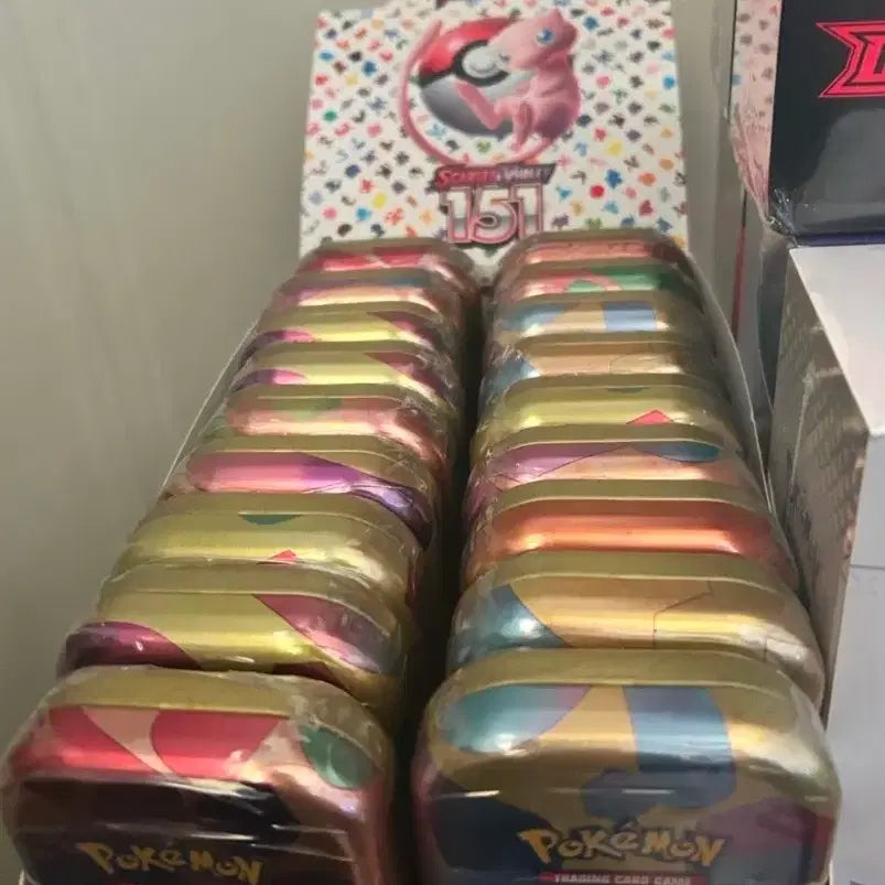 [BUNJANG] Pokemon Scarlet &amp; Violet 151 Mini Tin Bundle Set (North America Edition) / 포켓몬 북미 151 미니틴 5개 세트 / 미개봉 / 랜덤배송