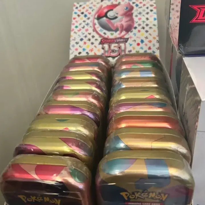 [BUNJANG] Pokemon Scarlet &amp; Violet 151 Mini Tin Bundle Set (North America Edition) / 포켓몬 북미 151 미니틴 5개 세트 / 미개봉 / 랜덤배송