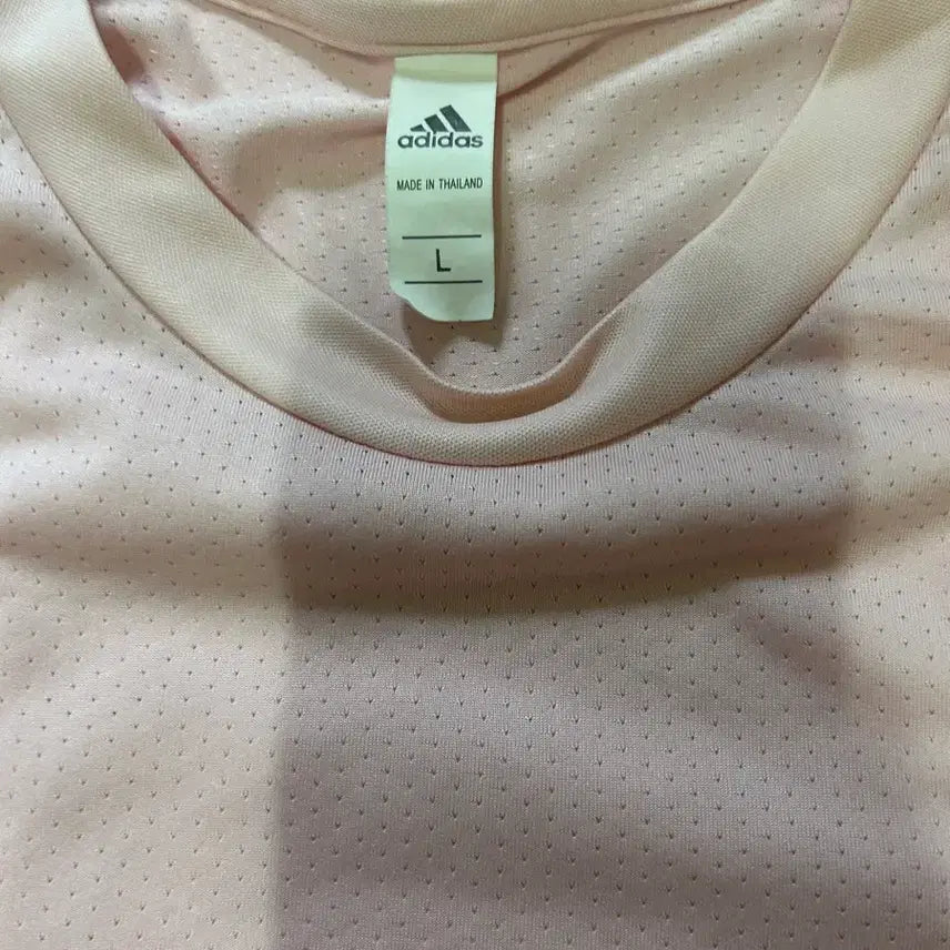 [BUNJANG] Adidas Short Sleeve T-Shirt White L / 아디다스 반팔 티셔츠 화이트 L .(158)