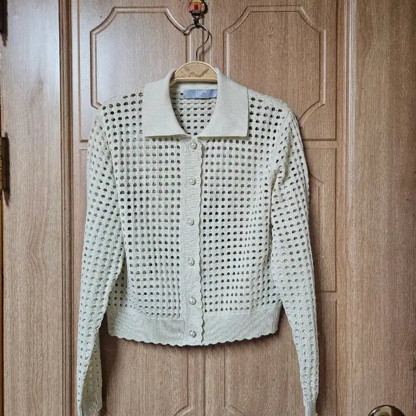 [BUNJANG] 8seconds Ivory Knit Cardigan (Size S) / 55)8세컨즈 아이보리 니트 가디건