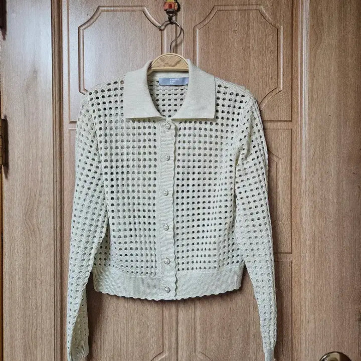 [BUNJANG] 8seconds Ivory Knit Cardigan (Size S) / 55)8세컨즈 아이보리 니트 가디건
