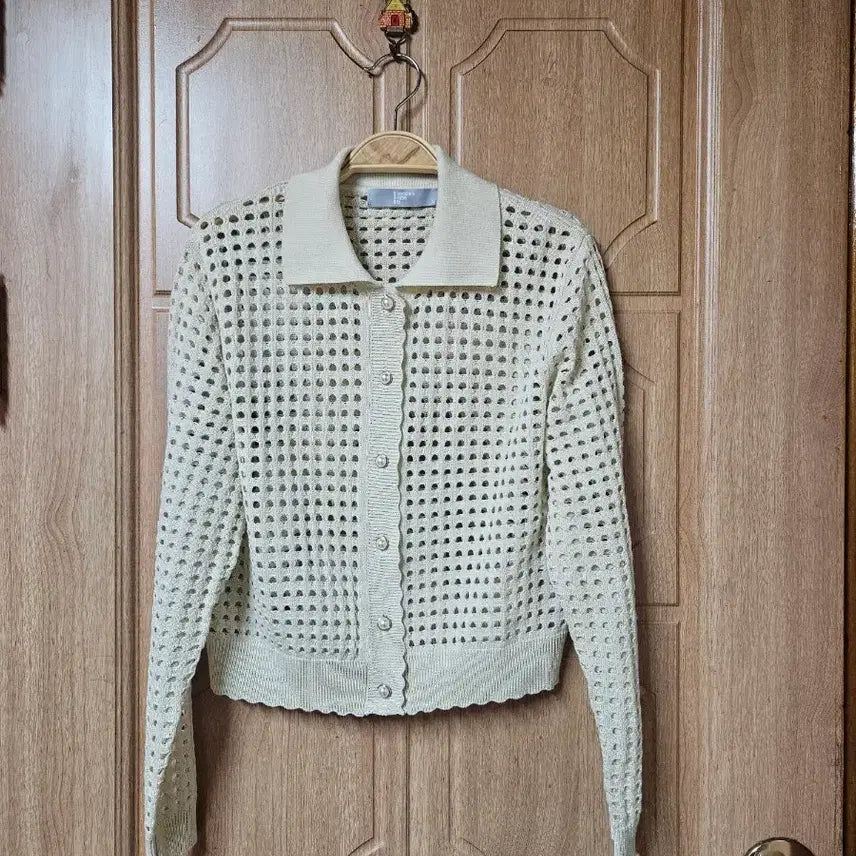 [BUNJANG] 8seconds Ivory Knit Cardigan (Size S) / 55)8세컨즈 아이보리 니트 가디건
