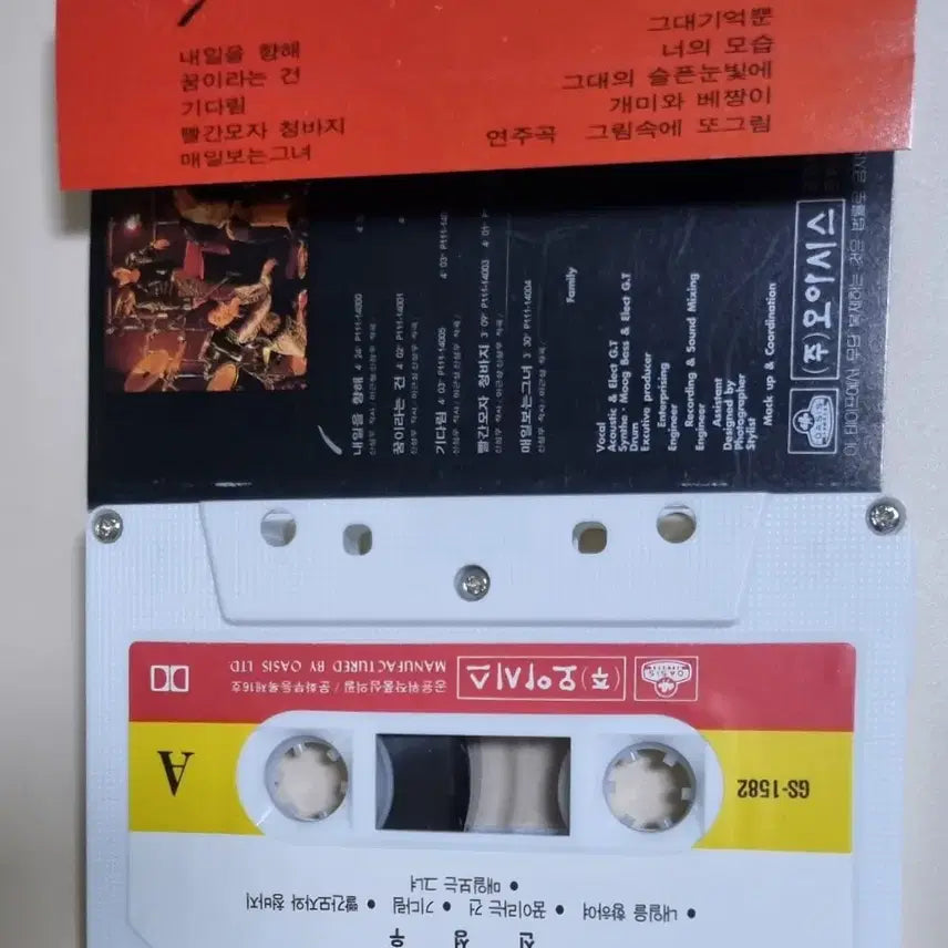 [BUNJANG] Shin Sung Woo 1st Album (Unsealed Cassette Tape) / 신성우 1집 (개봉 카세트테이프)