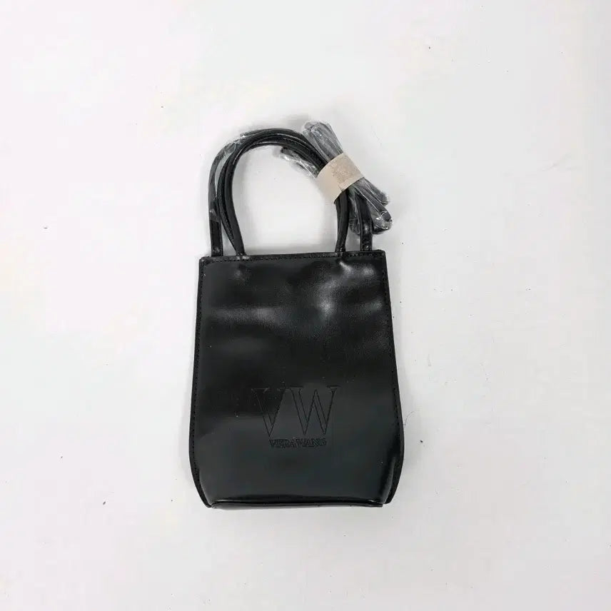 [BUNJANG] Vera Wang Black Mini Tote Bag Crossbody Bag / 새상품) 베라왕 블랙 미니 토트백 크로스백 0511