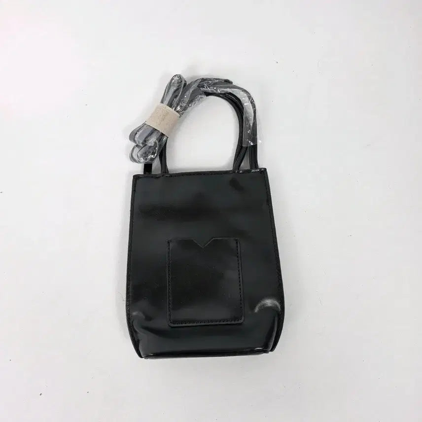 [BUNJANG] Vera Wang Black Mini Tote Bag Crossbody Bag / 새상품) 베라왕 블랙 미니 토트백 크로스백 0511