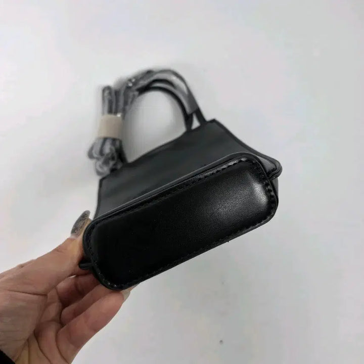 [BUNJANG] Vera Wang Black Mini Tote Bag Crossbody Bag / 새상품) 베라왕 블랙 미니 토트백 크로스백 0511
