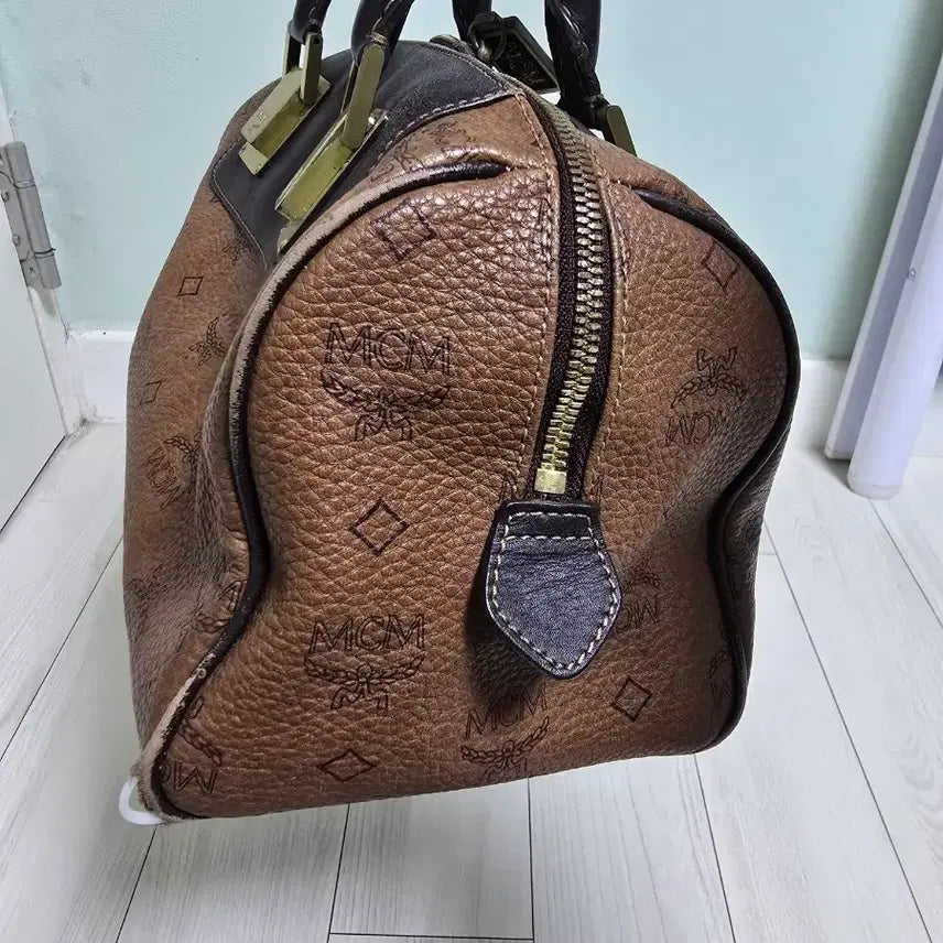 [BUNJANG] MCM Visetos Boston Bag / MCM  비세토스 보스턴백 정품 운포