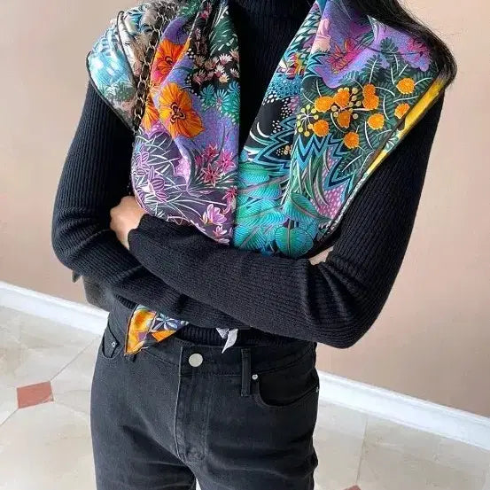 [BUNJANG] Keiri Patterned Scarf - New, Unworn / 케이리 스카프 미착용 새상품