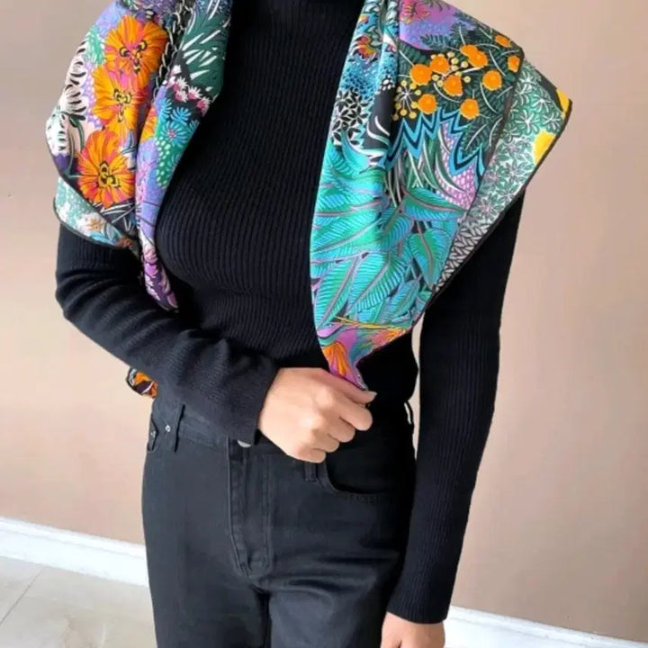[BUNJANG] Keiri Patterned Scarf - New, Unworn / 케이리 스카프 미착용 새상품