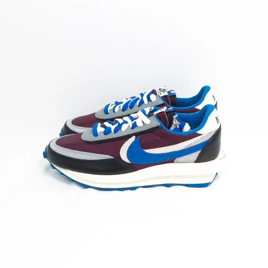 [BUNJANG] Nike x Sacai x Undercover LDWaffle Night Maroon/Team Royal Sneakers / 나이키 x 사카이 x 언더커버 LD와플 나이트마룬/팀로얄 275(9.5)